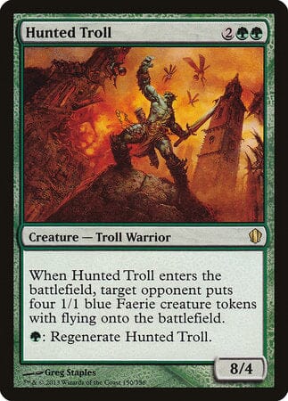 Hunted Troll [Commander 2013] MTG Single Magic: The Gathering  | Multizone: Comics And Games