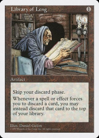 Library of Leng [Fifth Edition] MTG Single Magic: The Gathering  | Multizone: Comics And Games