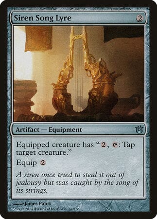 Siren Song Lyre [Born of the Gods] MTG Single Magic: The Gathering  | Multizone: Comics And Games
