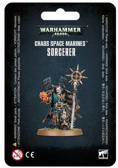 Chaos Space Marines Sorcerer Miniatures|Figurines Games Workshop  | Multizone: Comics And Games