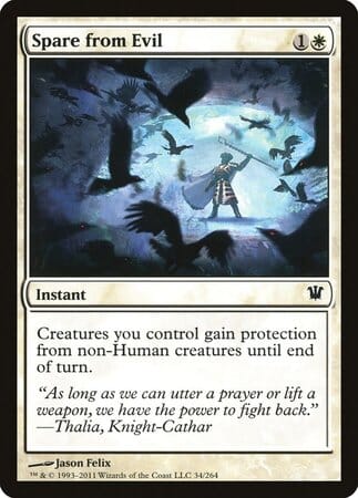 Spare from Evil [Innistrad] MTG Single Magic: The Gathering  | Multizone: Comics And Games