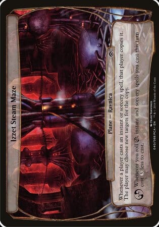 Izzet Steam Maze (Planechase Anthology) [Planechase Anthology Planes] MTG Single Magic: The Gathering  | Multizone: Comics And Games
