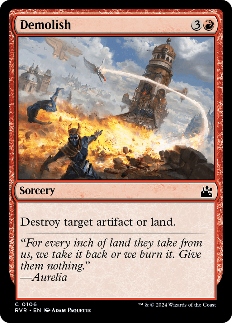 Demolish [Ravnica Remastered] MTG Single Magic: The Gathering  | Multizone: Comics And Games