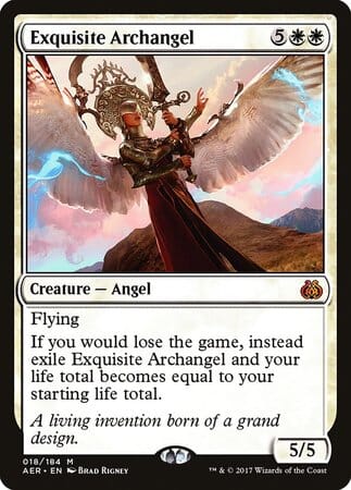 Exquisite Archangel [Aether Revolt] MTG Single Magic: The Gathering  | Multizone: Comics And Games