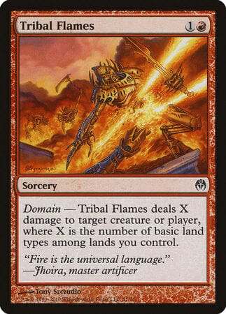 Tribal Flames [Duel Decks: Phyrexia vs. the Coalition] MTG Single Magic: The Gathering  | Multizone: Comics And Games