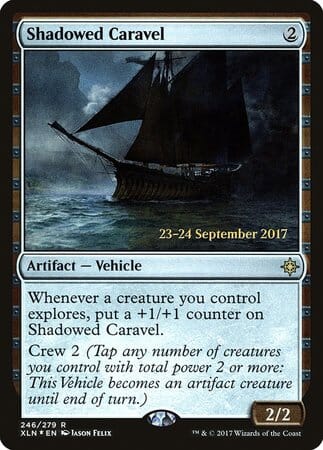 Shadowed Caravel [Ixalan Promos] MTG Single Magic: The Gathering  | Multizone: Comics And Games