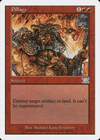 Pillage [Classic Sixth Edition] MTG Single Magic: The Gathering  | Multizone: Comics And Games