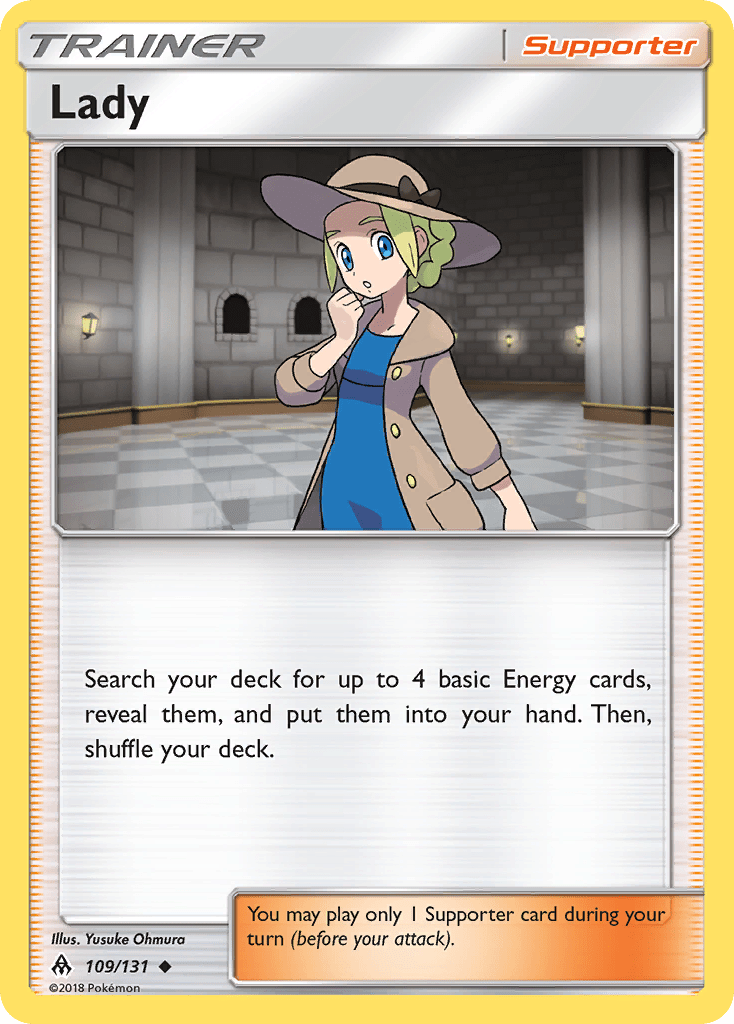 Lady (109/131) [Sun & Moon: Forbidden Light] Pokemon Single Pokémon  | Multizone: Comics And Games