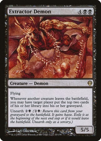 Extractor Demon [Archenemy] MTG Single Magic: The Gathering  | Multizone: Comics And Games