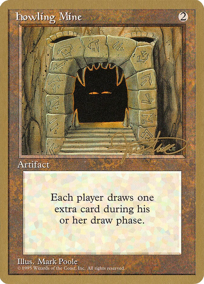 Howling Mine (Mark Justice) [Pro Tour Collector Set] MTG Single Magic: The Gathering  | Multizone: Comics And Games