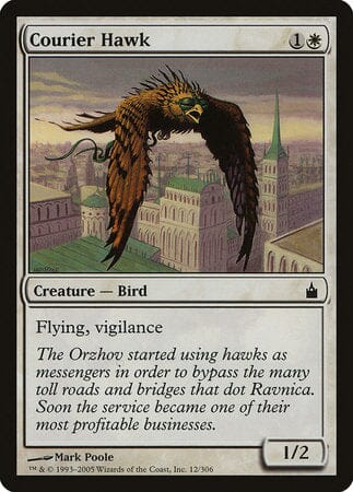 Courier Hawk [Ravnica: City of Guilds] MTG Single Magic: The Gathering  | Multizone: Comics And Games