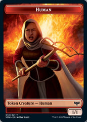 Insect // Human (010) Double-sided Token [Innistrad: Crimson Vow Tokens] MTG Single Magic: The Gathering  | Multizone: Comics And Games