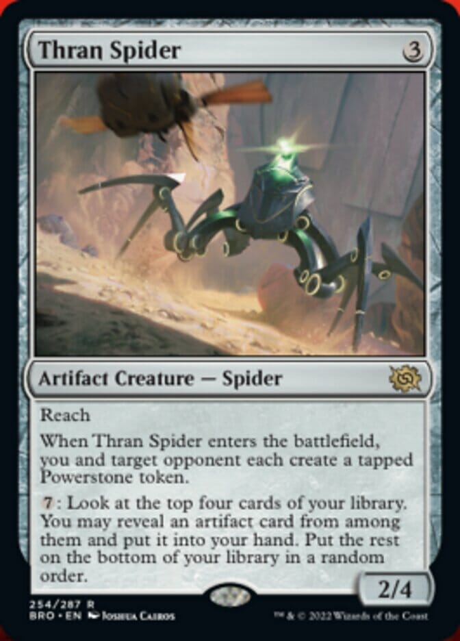 Thran Spider [The Brothers' War] MTG Single Magic: The Gathering  | Multizone: Comics And Games