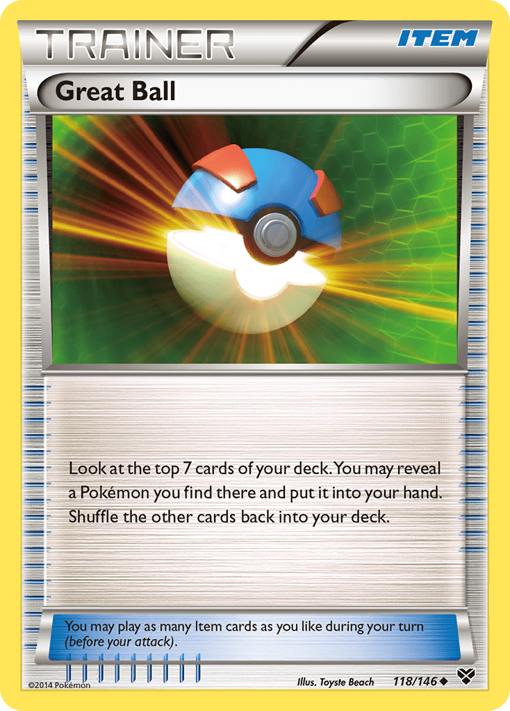 Great Ball (118/146) [XY: Base Set] Pokemon Single Pokémon  | Multizone: Comics And Games