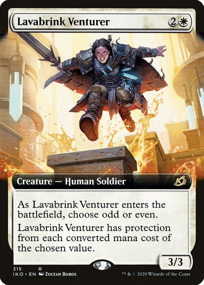 Lavabrink Venturer (Extended Art) [Ikoria: Lair of Behemoths] MTG Single Magic: The Gathering  | Multizone: Comics And Games