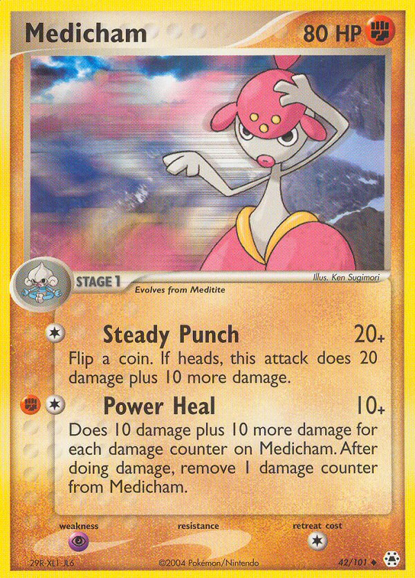 Medicham (42/101) [EX: Hidden Legends] Pokemon Single Pokémon  | Multizone: Comics And Games