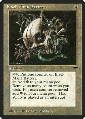 Black Mana Battery [Legends] MTG Single Magic: The Gathering  | Multizone: Comics And Games