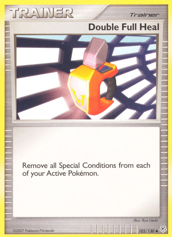 Double Full Heal (105/130) [Diamond & Pearl: Base Set] Pokemon Single Pokémon  | Multizone: Comics And Games