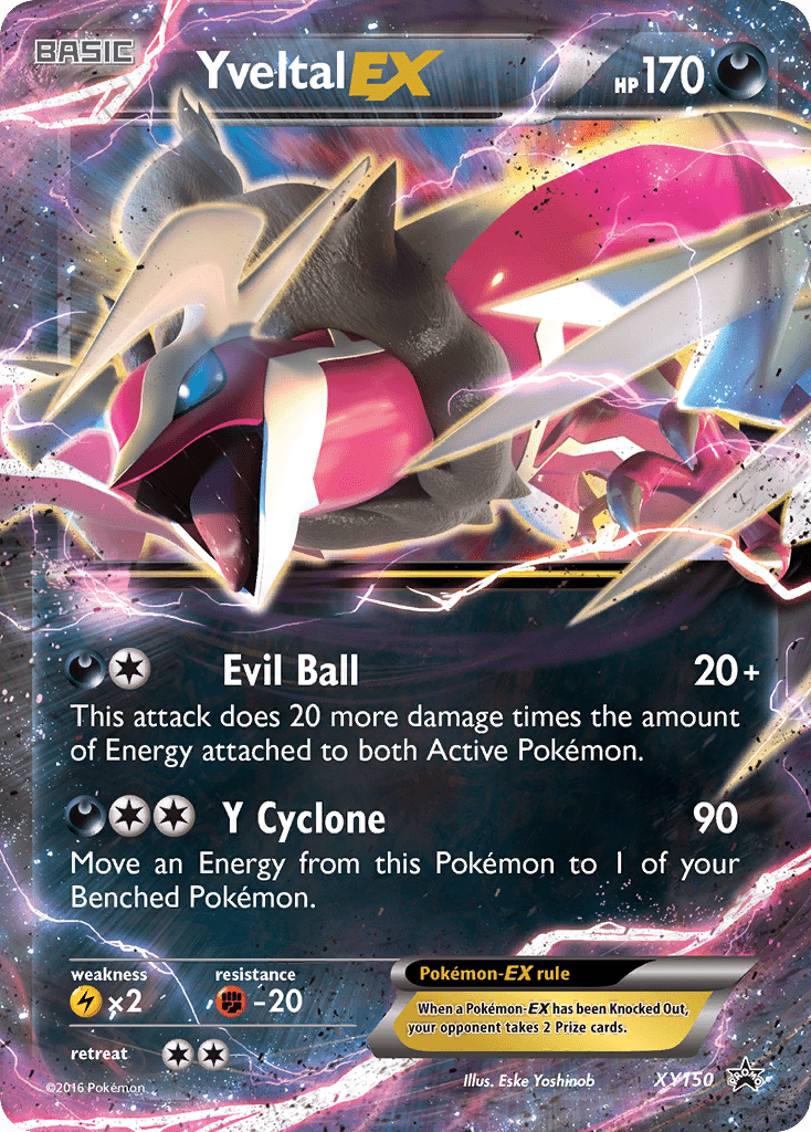 Yveltal EX (XY150) [XY: Black Star Promos] Pokemon Single Pokémon  | Multizone: Comics And Games