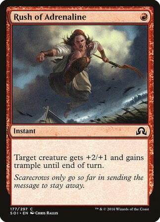Rush of Adrenaline [Shadows over Innistrad] MTG Single Magic: The Gathering  | Multizone: Comics And Games