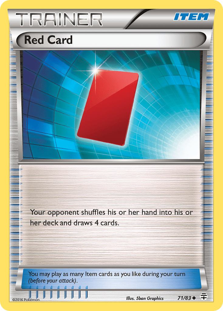 Red Card (71/83) [XY: Generations] Pokemon Single Pokémon  | Multizone: Comics And Games