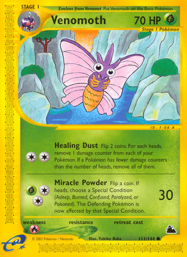 Venomoth (111/144) [Skyridge] Pokemon Single Pokémon  | Multizone: Comics And Games