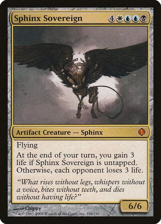 Sphinx Sovereign [Shards of Alara] MTG Single Magic: The Gathering  | Multizone: Comics And Games