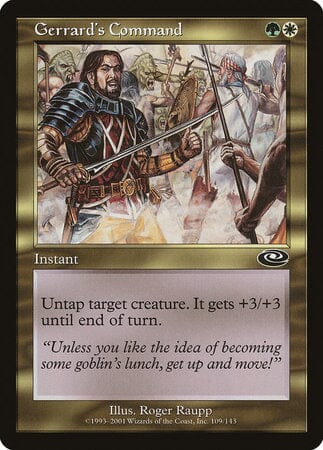 Gerrard's Command [Planeshift] MTG Single Magic: The Gathering  | Multizone: Comics And Games