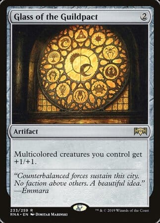 Glass of the Guildpact [Ravnica Allegiance] MTG Single Magic: The Gathering  | Multizone: Comics And Games