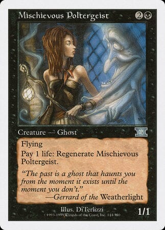 Mischievous Poltergeist [Classic Sixth Edition] MTG Single Magic: The Gathering  | Multizone: Comics And Games