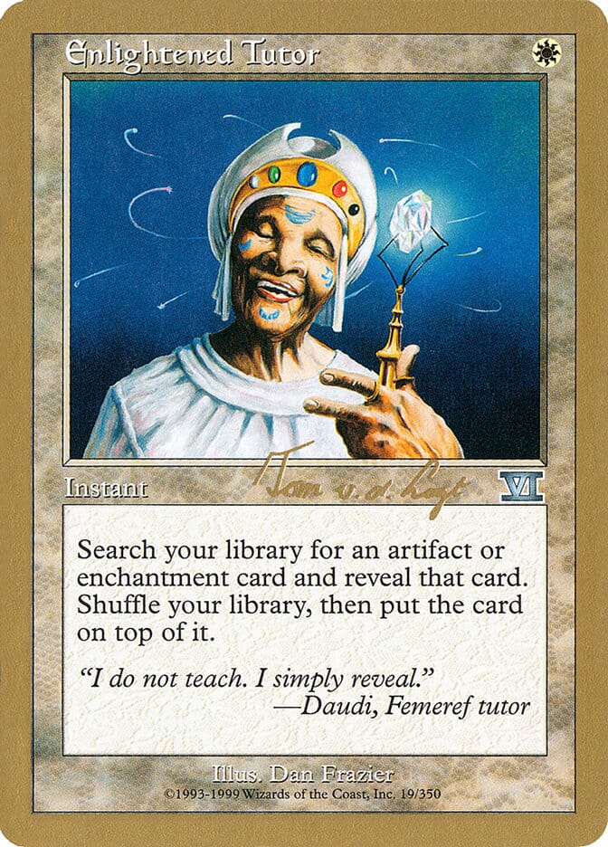 Enlightened Tutor (Tom van de Logt) [World Championship Decks 2000] MTG Single Magic: The Gathering  | Multizone: Comics And Games