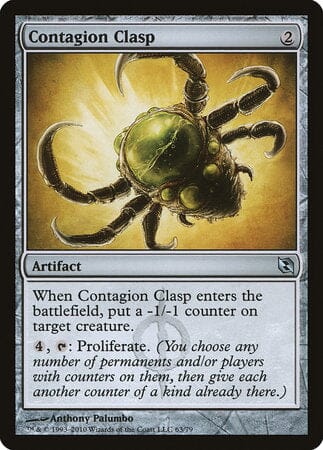 Contagion Clasp [Duel Decks: Elspeth vs. Tezzeret] MTG Single Magic: The Gathering  | Multizone: Comics And Games
