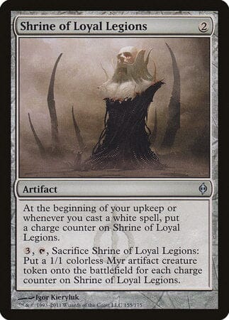 Shrine of Loyal Legions [New Phyrexia] MTG Single Magic: The Gathering  | Multizone: Comics And Games