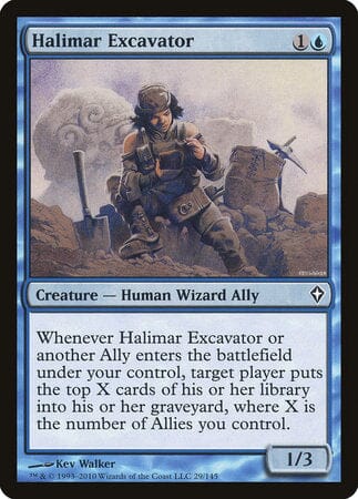 Halimar Excavator [Worldwake] MTG Single Magic: The Gathering  | Multizone: Comics And Games