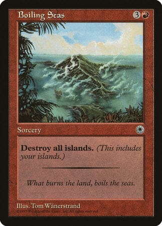 Boiling Seas [Portal] MTG Single Magic: The Gathering  | Multizone: Comics And Games