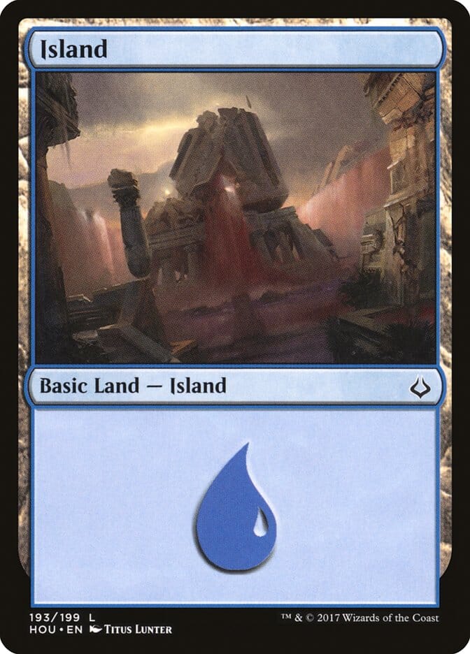 Island (193) [Hour of Devastation] MTG Single Magic: The Gathering  | Multizone: Comics And Games