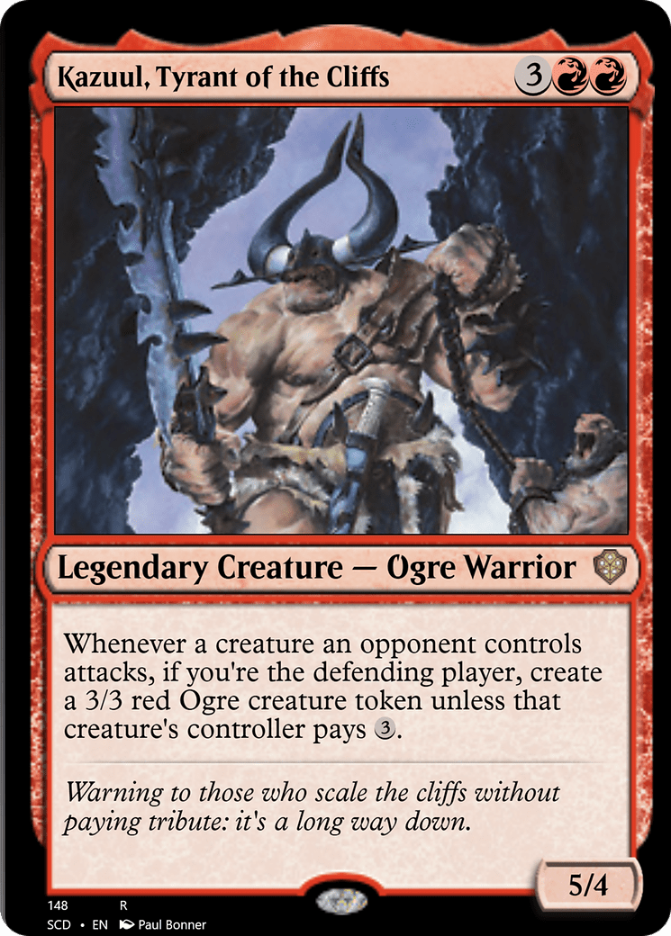 Kazuul, Tyrant of the Cliffs [Starter Commander Decks] MTG Single Magic: The Gathering  | Multizone: Comics And Games