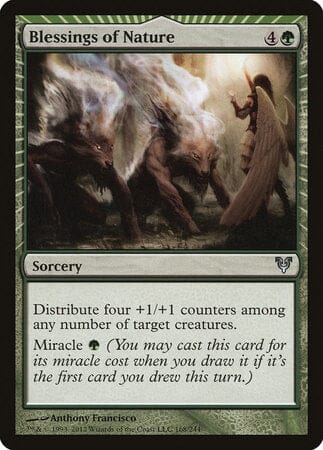 Blessings of Nature [Avacyn Restored] MTG Single Magic: The Gathering  | Multizone: Comics And Games