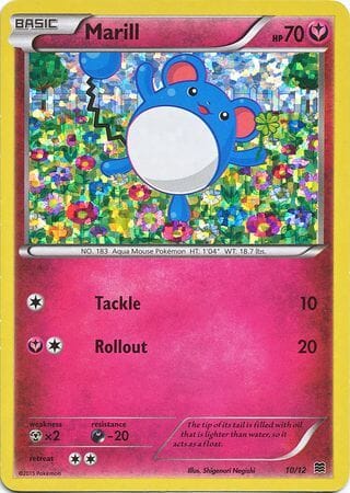 Marill (10/12) [McDonald's Promos: 2015 Collection] Pokemon Single Pokémon  | Multizone: Comics And Games