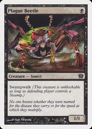 Plague Beetle [Ninth Edition] MTG Single Magic: The Gathering  | Multizone: Comics And Games