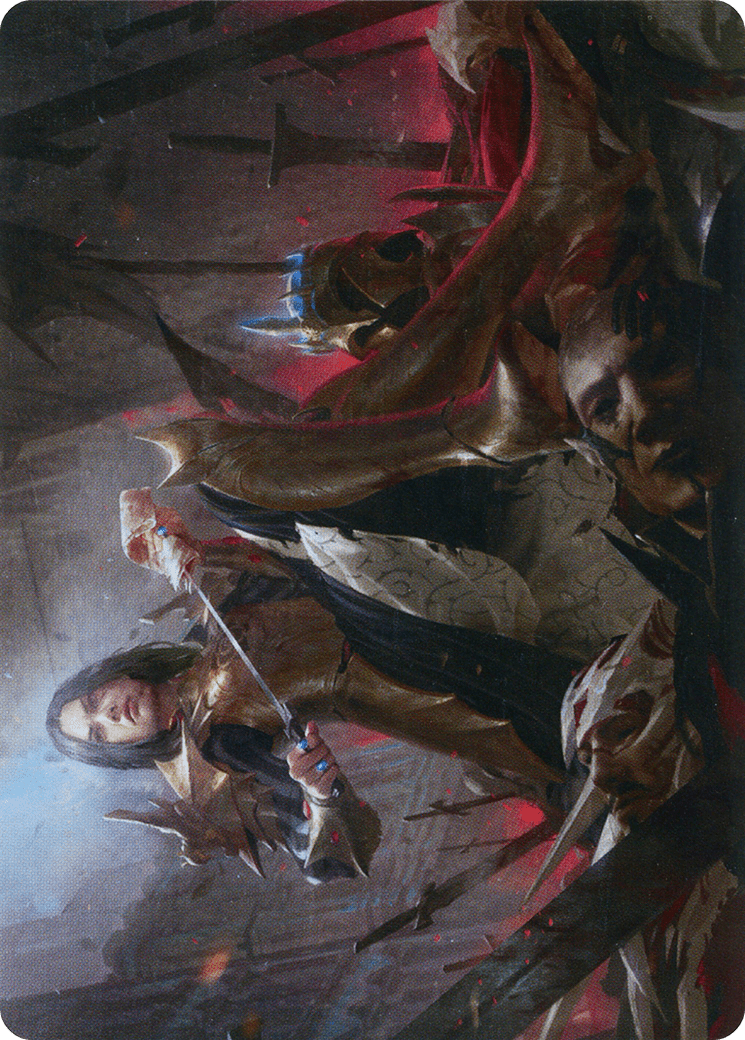 Marchesa, Resolute Monarch Art Card [March of the Machine Art Series] MTG Single Magic: The Gathering  | Multizone: Comics And Games