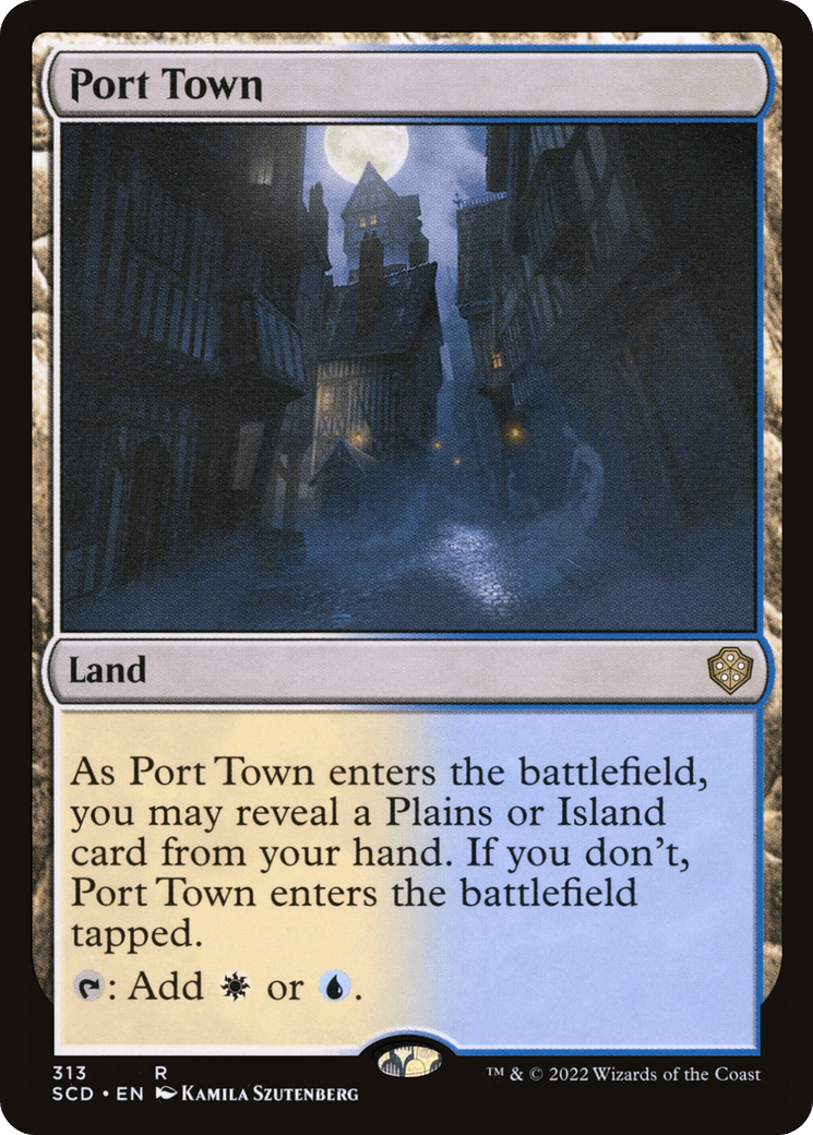 Port Town [Starter Commander Decks] MTG Single Magic: The Gathering  | Multizone: Comics And Games