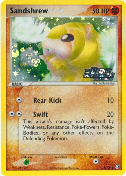 Sandshrew (74/109) (Stamped) [EX: Team Rocket Returns] Pokemon Single Pokémon  | Multizone: Comics And Games