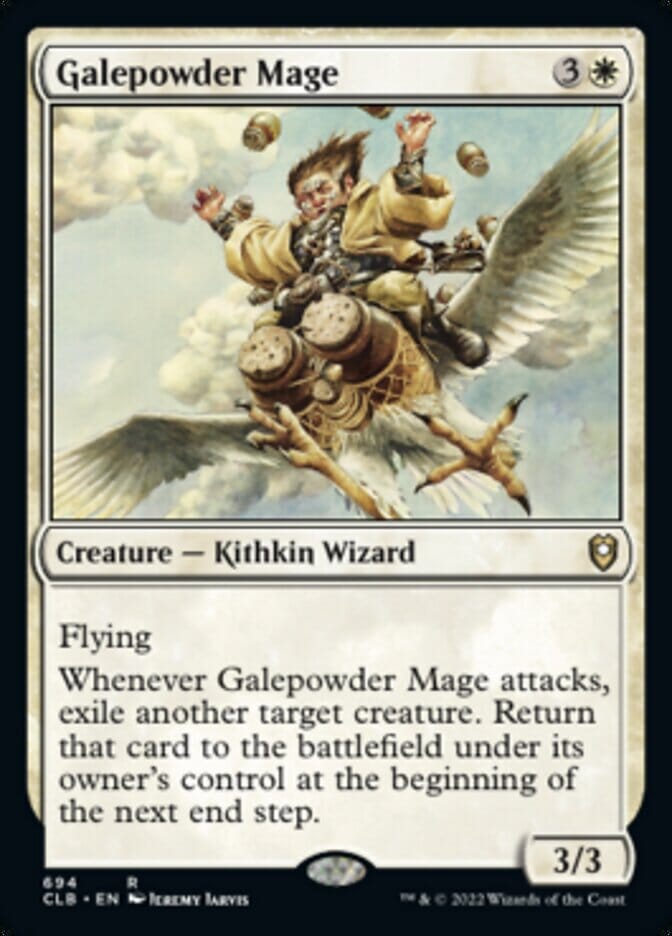 Galepowder Mage [Commander Legends: Battle for Baldur's Gate] MTG Single Magic: The Gathering  | Multizone: Comics And Games
