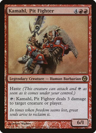 Kamahl, Pit Fighter [Duels of the Planeswalkers] MTG Single Magic: The Gathering  | Multizone: Comics And Games