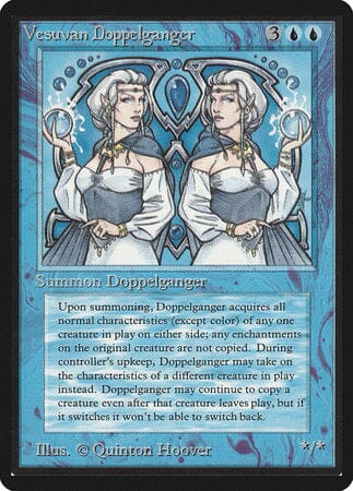 Vesuvan Doppelganger [Limited Edition Beta] MTG Single Magic: The Gathering  | Multizone: Comics And Games
