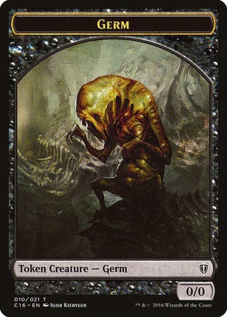 Germ // Spirit (White) Double-sided Token [Commander 2016 Tokens] MTG Single Magic: The Gathering  | Multizone: Comics And Games