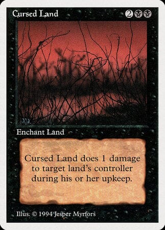 Cursed Land [Summer Magic / Edgar] MTG Single Magic: The Gathering  | Multizone: Comics And Games