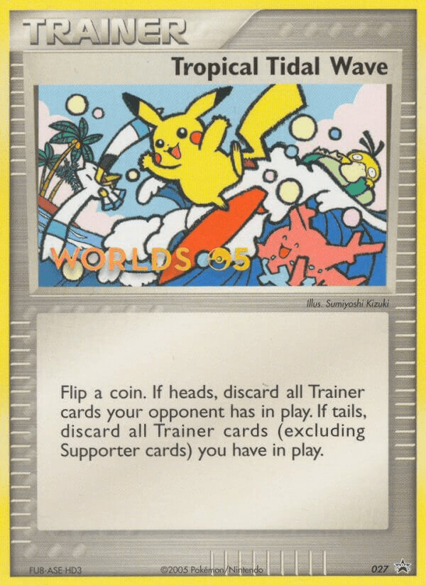 Tropical Tidal Wave (027) [Nintendo: Black Star Promos] Pokemon Single Pokémon  | Multizone: Comics And Games