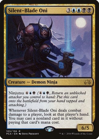 Silent-Blade Oni [Planechase Anthology] MTG Single Magic: The Gathering  | Multizone: Comics And Games